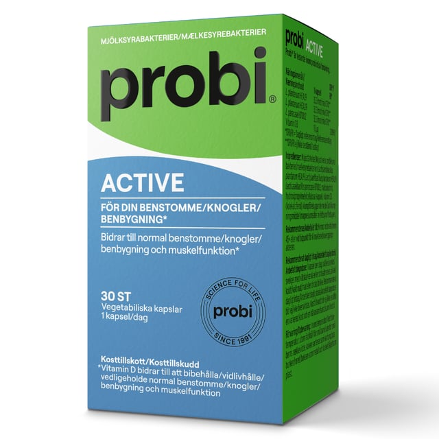 PROBI Aktiv 30 kapslar | Vitaminer & kosttillskott - Kosttillskott för mage - Mjölksyrabakterier,Mage & tarm - Mjölksyratabletter,Vitaminer & kosttillskott - Leder & muskler | Apoteka