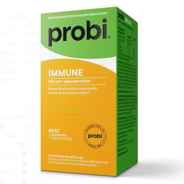 Probi®Immune 90st | Vitaminer & kosttillskott - Kosttillskott för mage - Mjölksyrabakterier | Apoteka