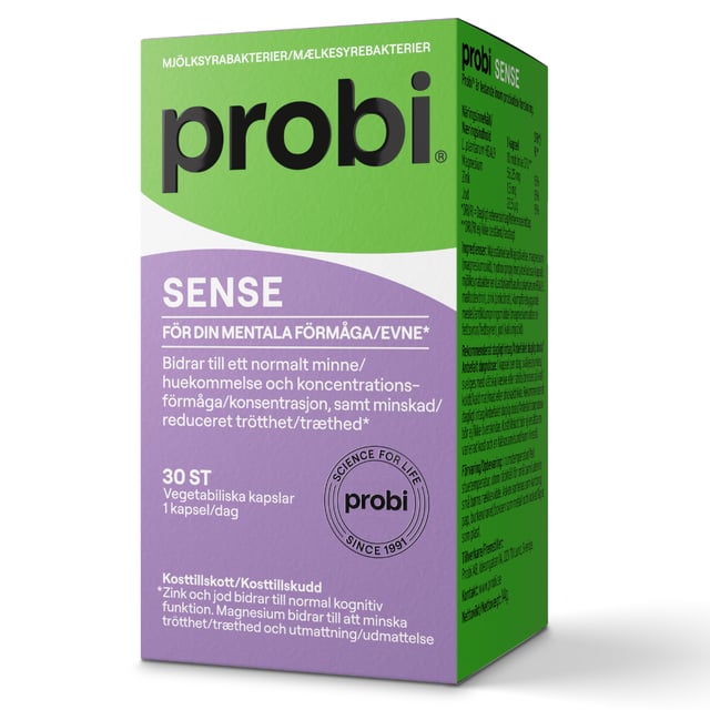 Probi®Sense 30st | Vitaminer & kosttillskott - Kosttillskott för mage - Mjölksyrabakterier | Apoteka