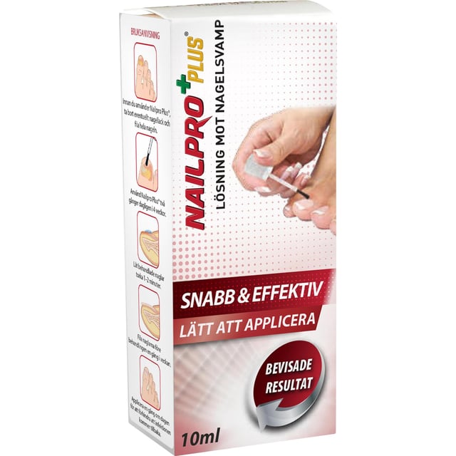 Nailpro Plus Nagelsvampbehandling 10 ml | Hudvård - Händer & fötter - Nagelvård - Nagelsvamp | Apoteka