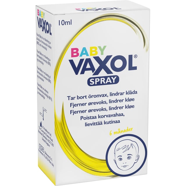 Vaxol Baby Öronspray 10 ml | Baby, barn & förälder - Lilla apoteket - Öronbesvär hos barn | Apoteka