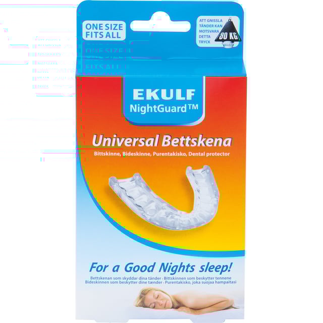 Ekulf NightGuard Universal bettskena | Munvård - Tandprotes & bettskena | Apoteka