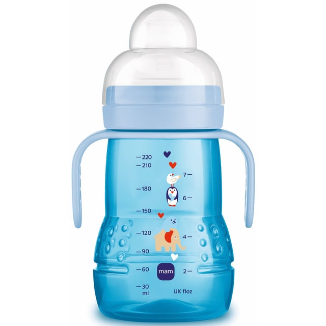 MAM Trainer Drickmugg +4 Månader 220 ml - Olika färger | Baby, barn & förälder - Mata - Pipmuggar & glas | Apoteka