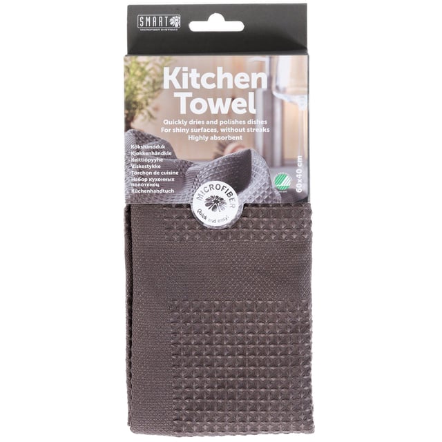 Smart Microfiber Kökshanduk Mörkgrå | Hushåll - Hushållstillbehör | Apoteka