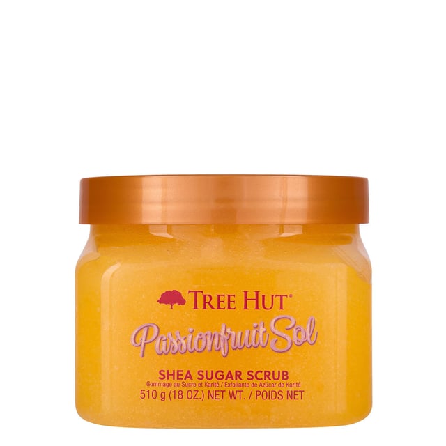 Tree Hut Shea Sugar Scrub Passionfruit 510 g | Hudvård - Kroppsvård - Bad & dusch - Kroppspeeling | Apoteka