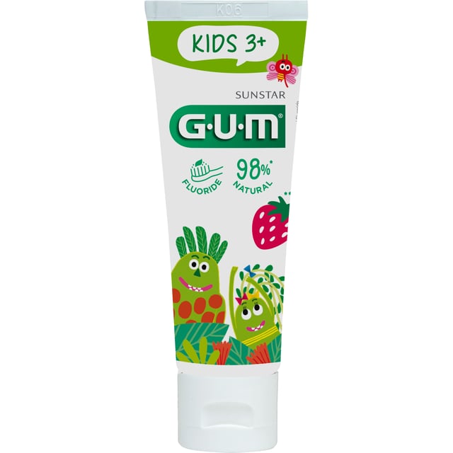 GUM Kids Tandkräm 3+ 50 ml | Baby, barn & förälder - Munvård för barn - Barntandkräm | Apoteka