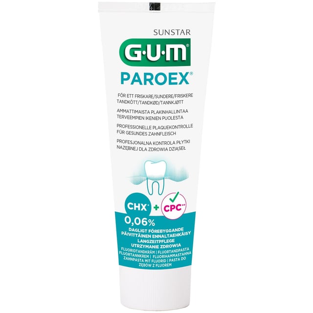 GUM Paroex Tandkräm 006% 75 ml | Munvård - Tandkräm | Apoteka