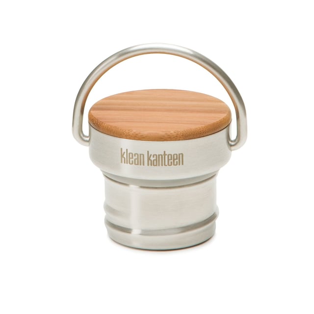 Klean Kanteen Classic Bamboo Cap Brushed Stainless 1 st | Träning - Sportflaskor & shaker,Hushåll - Vattenflaskor & termosar | Apoteka