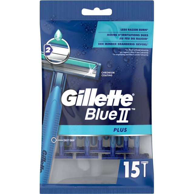 Gillette Fixed Plus Engångsrakhyvlar 15 st | Hudvård - Hudvård för män - Skäggvård - Rakhyvel för män,Hudvård - Rakning & hårborttagning - Rakhyvlar | Apoteka