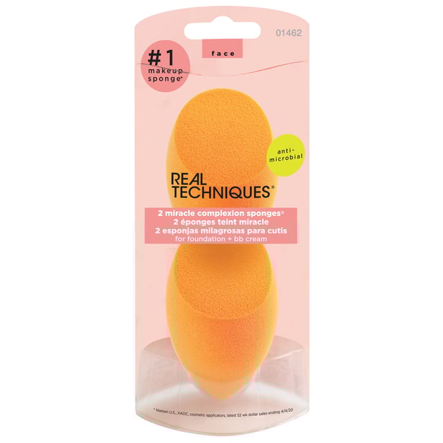 REAL TECHNIQUES Miracle Complexion Sponges 2 st | Smink - Sminkborstar | Apoteka