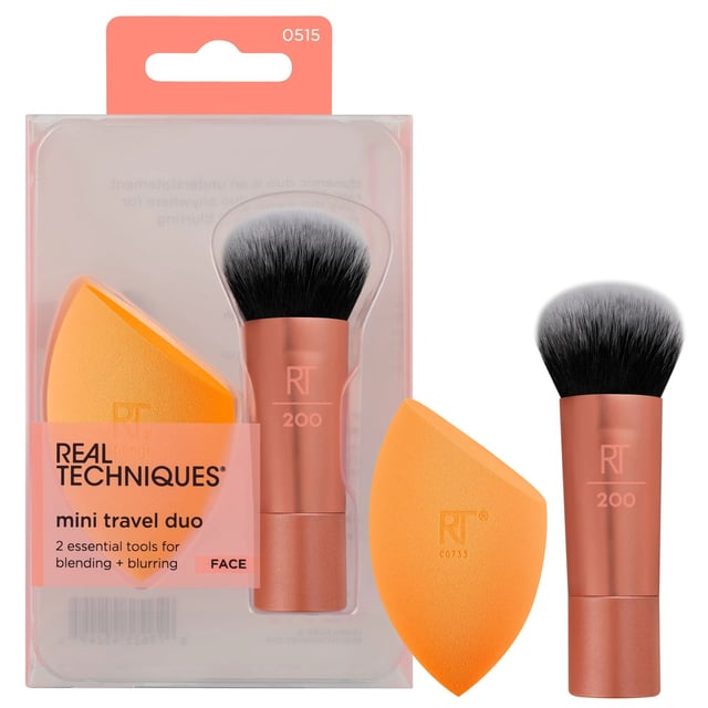 Real Techniques Mini Travel Duo | Smink - Sminkborstar | Apoteka