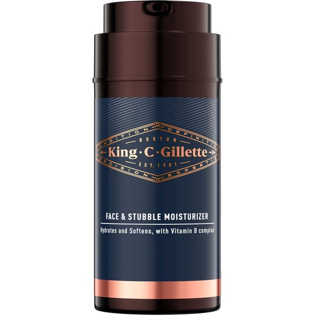Gillette King C Gillette Face & Stubble Moisturizer 100 ml | Hudvård - Hudvård för män - Skäggvård | Apoteka