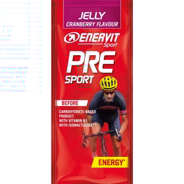 Enervit Pre-Sport Tranbär 45 g | Träning - Energigivande - PWO,Träning - Energigivande - Kolhydrater | Apoteka