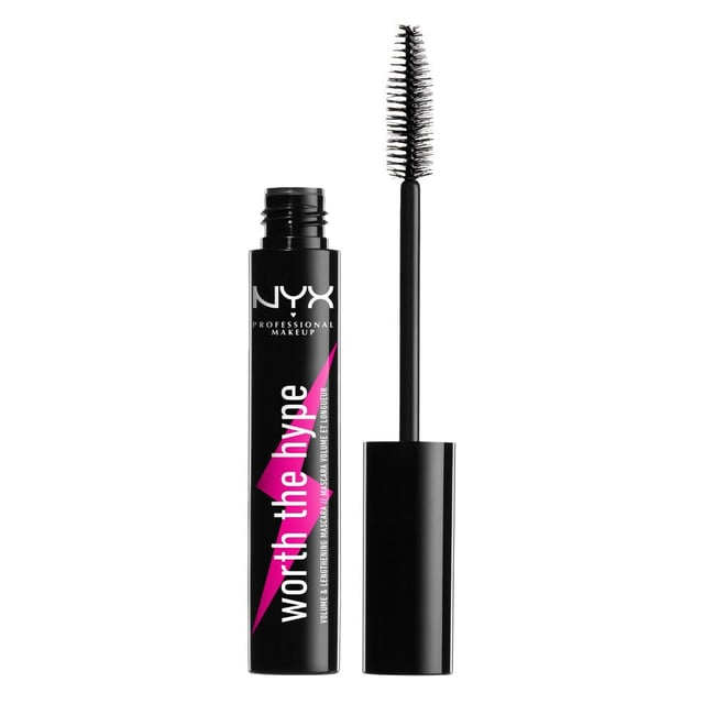 NYX Professional Makeup Worth The Hype Volumizing & Lengthening Mascara Black 7 ml | Smink - Ögonmakeup - Mascara | Apoteka
