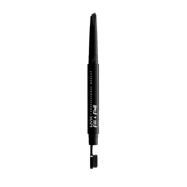 NYX Professional Makeup Fill & Fluff Eyebrow Pomade Pencil 8 Black 0,2g | Smink - Ögonbryn - Ögonbrynspenna | Apoteka