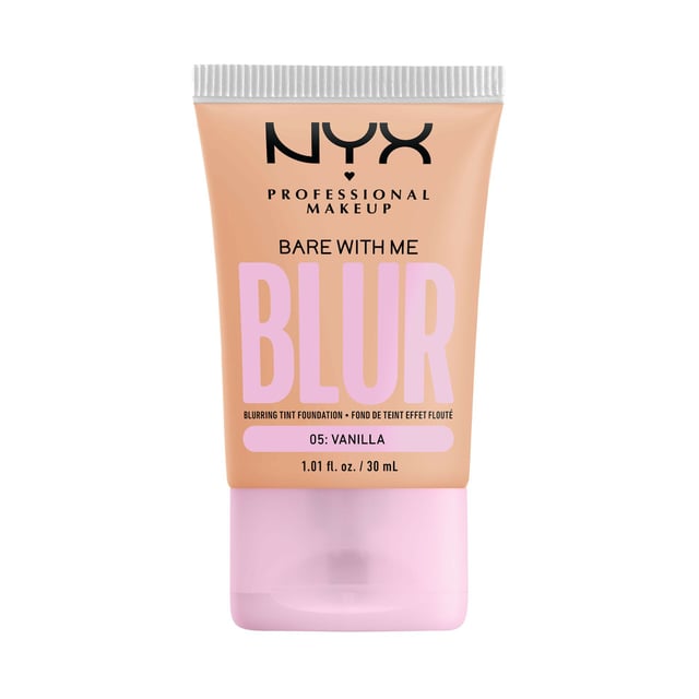 NYX Professional Makeup Bare With Me Blur Tint Foundation 5 Vanilla 30 ml | Smink - Bas - Foundation | Apoteka