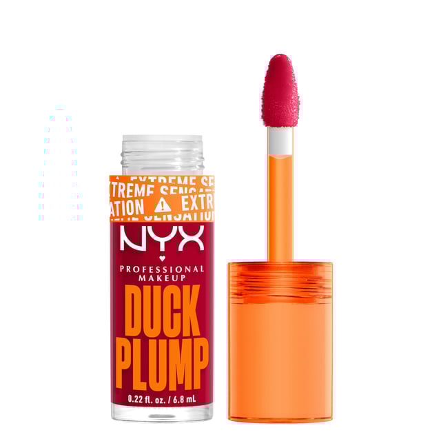 NYX Professional Makeup Duck Plump Lip Lacquer 14 Hall of Flame 7 ml | Smink - Läppar - Läppglans | Apoteka