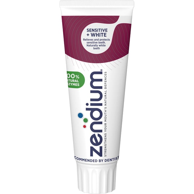 Zendium Sensitive Whitener Tandkräm 75 ml | Munvård - Tandkräm | Apoteka
