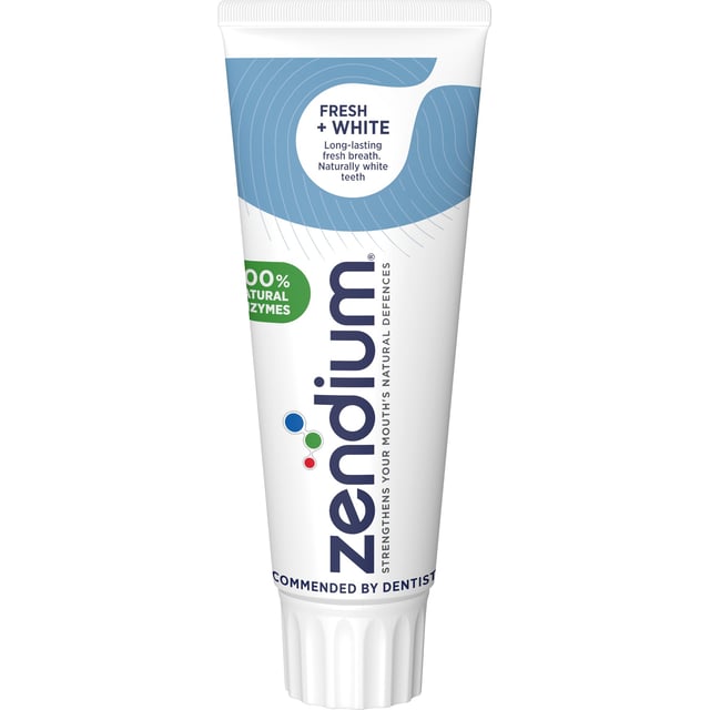 Zendium Fresh + White Tandkräm 75 ml | Munvård - Tandkräm | Apoteka