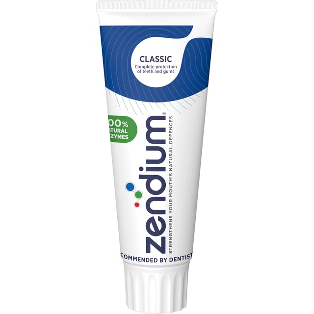 Zendium Classic Tandkräm 75 ml | Munvård - Kariesförebyggande,Munvård - Tandkräm | Apoteka