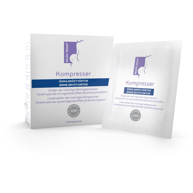 Multi-Mam Kompresser 12 st | Baby, barn & förälder - Amma - Ömma & såriga bröstvårtor | Apoteka