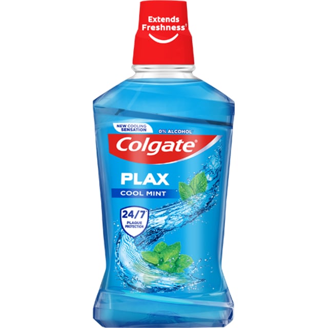 Colgate Munskölj plax cool mint 500 ml | Munvård - Munskölj | Apoteka