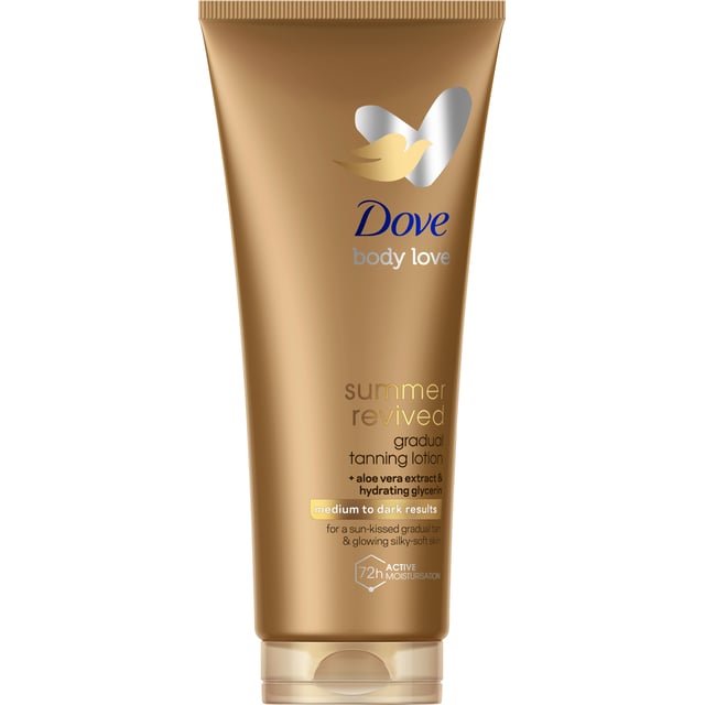 DOVE Summer Revived Medium to Dark 200ml | Hudvård - Brun utan sol | Apoteka