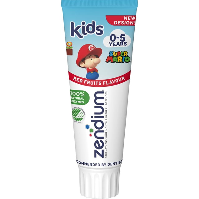 Zendium Kids 0-5 år Tandkräm 75 ml | Baby, barn & förälder - Munvård för barn - Barntandkräm,Munvård - Tandkräm | Apoteka