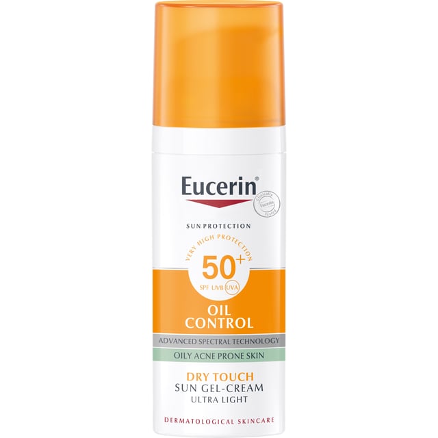Eucerin Sun Protection SPF50+ Oil Control Dry Touch 50 ml | Hudvård - Hudbesvär - Akne - Aknekräm,Hudvård - Solskydd - Solskydd för ansikte | Apoteka