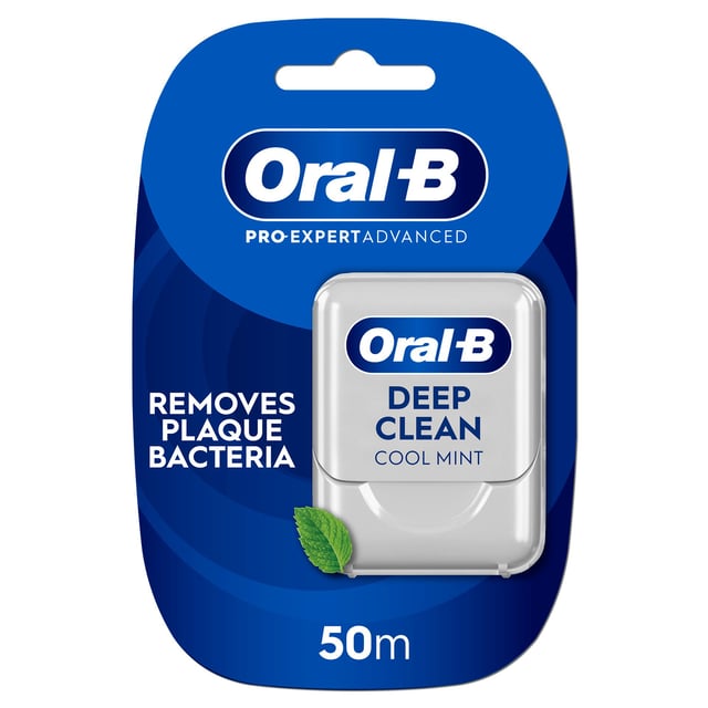 Oral-B Pro-Expert Advanced Vaxad Tandtråd Mintsmak 50 m | Munvård - Mellanrumsrengöring - Tandtråd & byglar | Apoteka