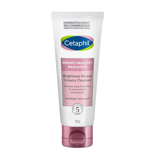 Cetaphil Bright Healthy Radiance Brightness Reveal Creamy Cleanser 100ml | Hudvård - Ansiktsvård - Ansiktsrengöring - Rengöringskräm | Apoteka