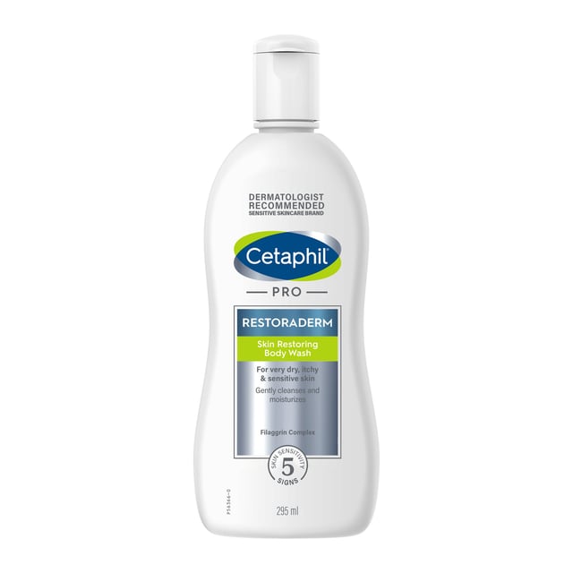 Cetaphil Restoraderm Body Wash 295 ml | Hudvård - Kroppsvård - Bad & dusch - Duschkräm & duschtvål,Baby, barn & förälder - Hudvård för barn - Duschtvål & duschkräm för barn,Hudvård - Hudbesvär - Eksem & klåda | Apoteka