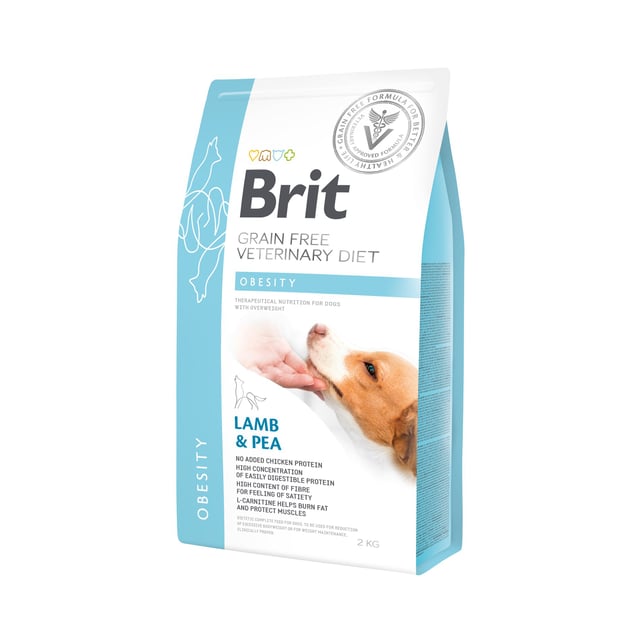Brit Veterinary Diet Brit Grain-Free Vet Diets Dog Obesity 2 kg | Djur - Djurfoder & tillskott - Foder & fodertillskott | Apoteka