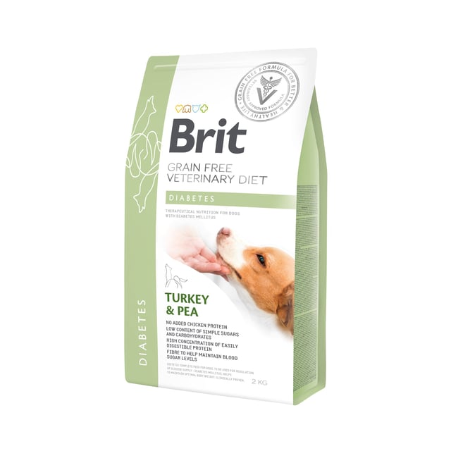 Brit Veterinary Diet Brit Grain-Free Vet Diets Dog Diabetes 2 kg | Djur - Djurfoder & tillskott - Foder & fodertillskott | Apoteka