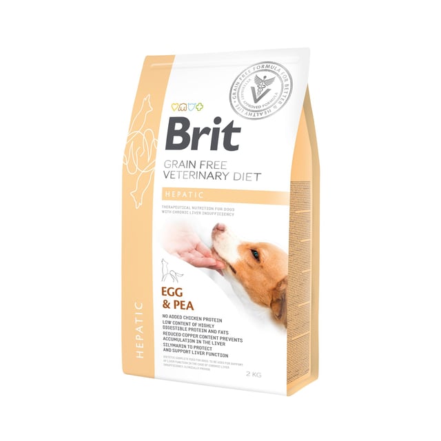 Brit Veterinary Diet Brit Grain-Free Vet Diets Dog Hepatic 2 kg | Djur - Djurfoder & tillskott - Tillskott för lever & njurar,Djur - Djurfoder & tillskott - Foder & fodertillskott | Apoteka