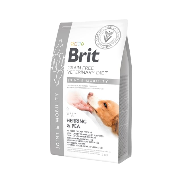 Brit Veterinary Diet Brit Grain-Free Vet Diets Dog Mobility 2 kg | Djur - Djurfoder & tillskott - Tillskott för leder & muskler,Djur - Djurfoder & tillskott - Foder & fodertillskott | Apoteka