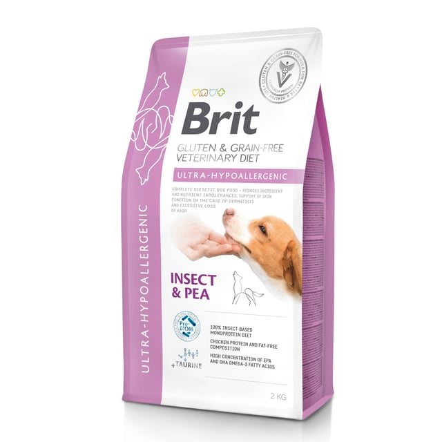 Brit Veterinary Diet Brit Grain-Free Vet Diets Dog Ultra-hypoallergenic 2 kg | Djur - Djurfoder & tillskott - Foder & fodertillskott | Apoteka