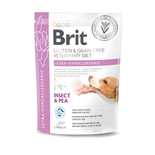 Brit Veterinary Diet Brit Grain-Free Vet Diets Dog Ultra-hypoallergenic 400 g | Djur - Djurfoder & tillskott - Foder & fodertillskott | Apoteka