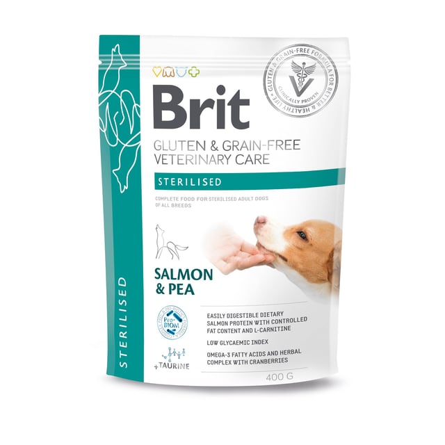 Brit Veterinary Diet Brit Grain-Free Vet Diets Dog Sterilised 400 g | Djur - Djurfoder & tillskott - Foder & fodertillskott | Apoteka