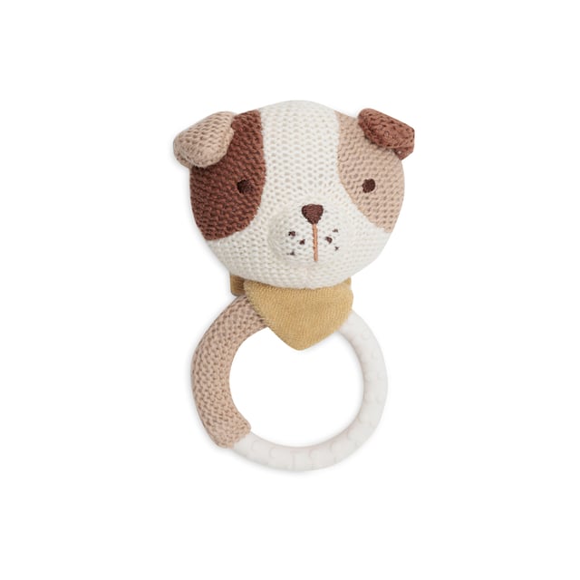 Jollein Bitring Dog Mick | Baby, barn & förälder - Leksaker - Babyleksaker 0-6 månader,Baby, barn & förälder - Leksaker - Bitringar & bitleksaker | Apoteka