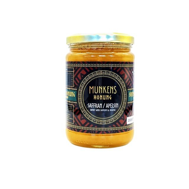 Munkens Hälsa Honung Raw Saffran & Apelsin 500 g | Mat & dryck - Skafferi - Sötning - Honung | Apoteka