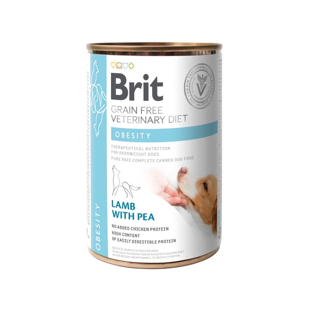 Brit Veterinary Diet Brit Grain-Free Vet Diets Dog Can Obesity 400 g | Djur - Djurfoder & tillskott - Foder & fodertillskott | Apoteka