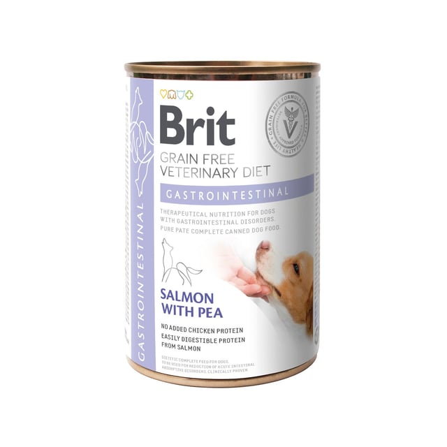 Brit Veterinary Diet Brit Grain-Free Vet Diets Dog Can Gastrointestinal 400 g | Djur - Djurfoder & tillskott - Tillskott för mage & tarm,Djur - Djurfoder & tillskott - Foder & fodertillskott | Apoteka