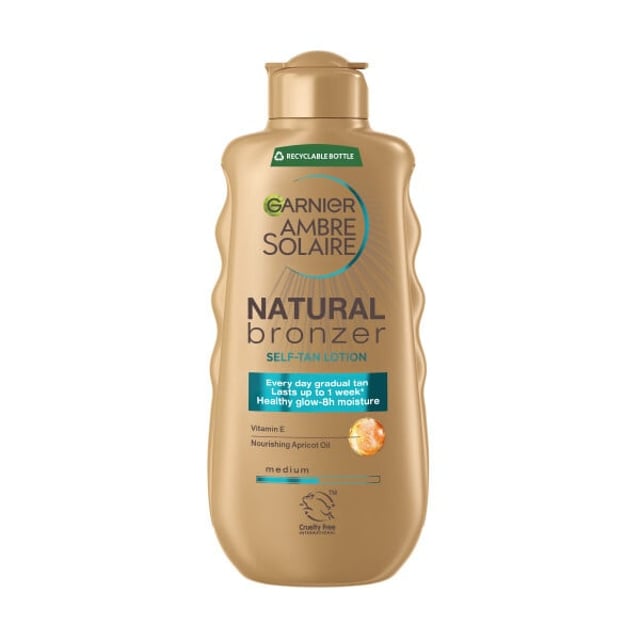 Garnier Ambre Solaire Natural Bronzer Self Tan Lotion 175 ml | Hudvård - Brun utan sol - Brun utan sol för kroppen | Apoteka