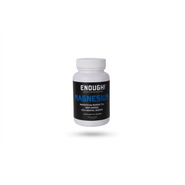 Enough Magnesium 220mg 90 st | Vitaminer & kosttillskott - Vitaminer & mineraler - Magnesium | Apoteka