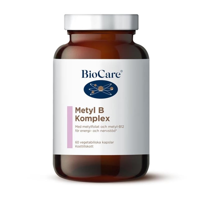 BioCare Metyl B Komplex 60 kapslar | Vitaminer & kosttillskott - Vitaminer & mineraler - B-vitaminer - B-vitaminkomplex | Apoteka