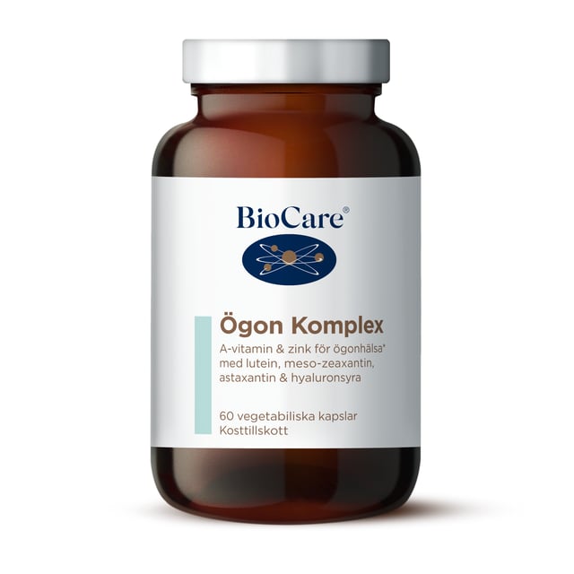 BioCare Ögon Komplex 60 kapslar | Vitaminer & kosttillskott - Ögonvitaminer | Apoteka