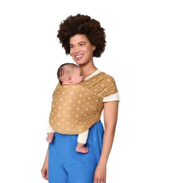 Ergobaby Aura Wrap Knit Soft Camel Harvest Bärsjal | Baby, barn & förälder - Bärsjalar & bärselar | Apoteka