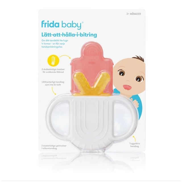 Frida Baby Lätt-att-hålla-i-bitring 1st | Baby, barn & förälder - Praktiska tillbehör för barn - Babytillbehör,Baby, barn & förälder - Leksaker - Bitringar & bitleksaker | Apoteka