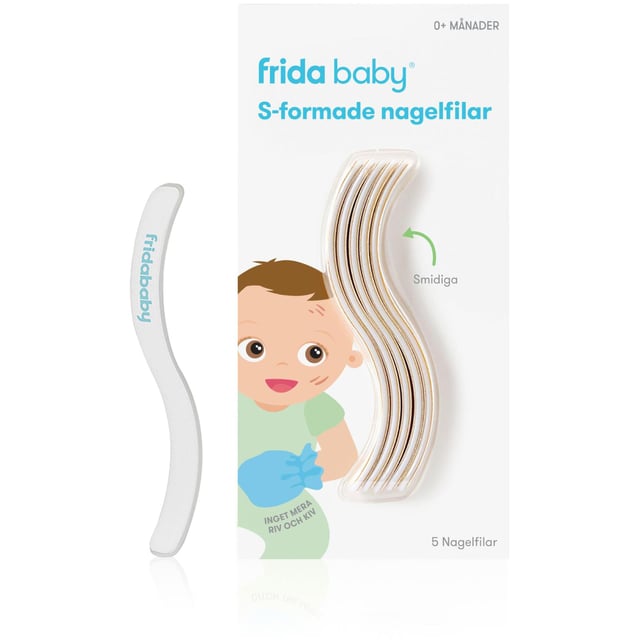 Frida Baby S-formade Nagelfilar 5 st | Baby, barn & förälder - Nagelvård för barn | Apoteka